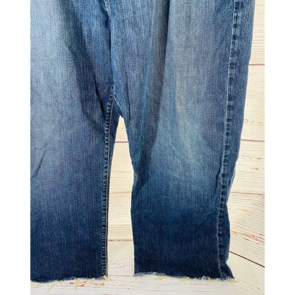Lucky Mens Jeans 181 Relaxed Straight Leg Size 42 x 26 Short Blue 100% Cotton - Picture 12 of 15
